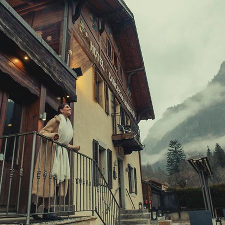 Auberge Des Gorges Servoz Exterior foto